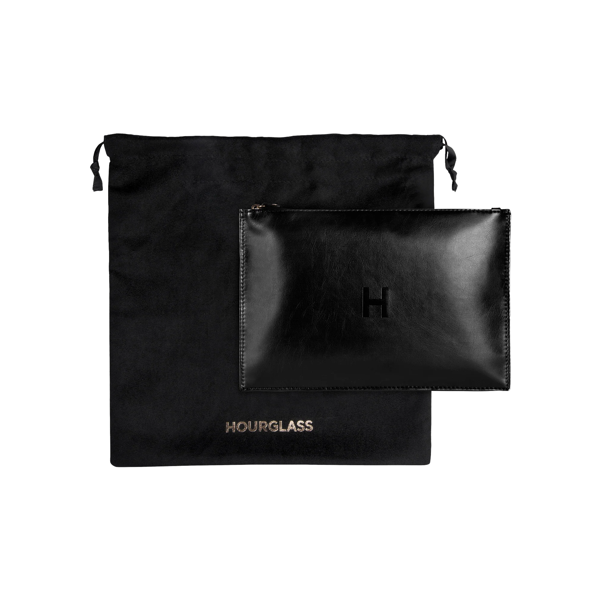 Vegan Leather Makeup Clutch - Image 3